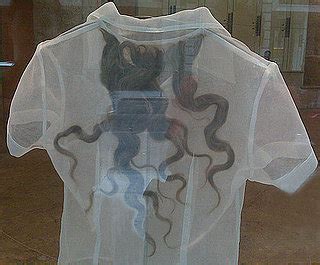 human hair shirt.